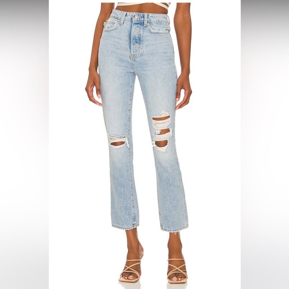 Lovers + Friends Reece High Rise Slim Straight - size 25
